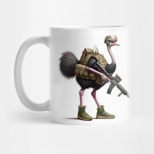 Tactical Ostrich Mug